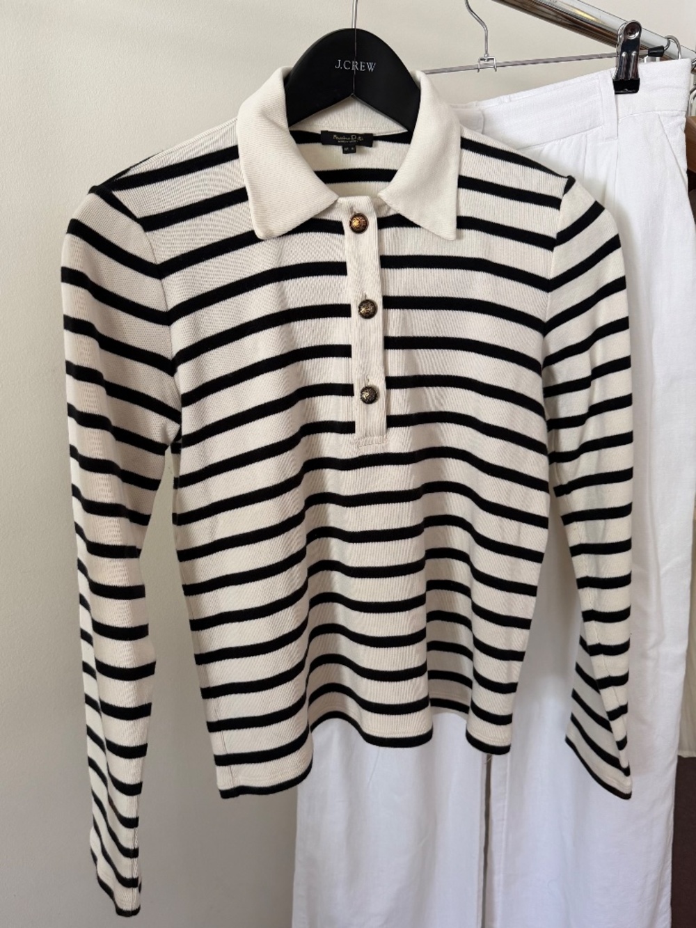 Massimo Dutti Classic Striped Polo